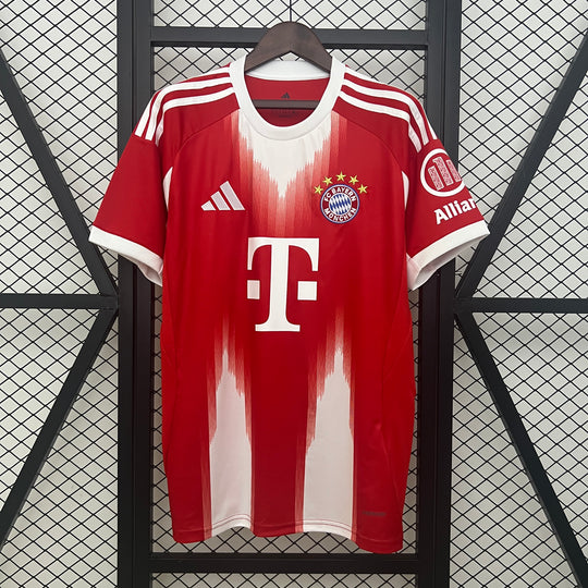 Camisa Bayern de Munique Home 25/26 Torcedor Adidas Masculino - Vermelha