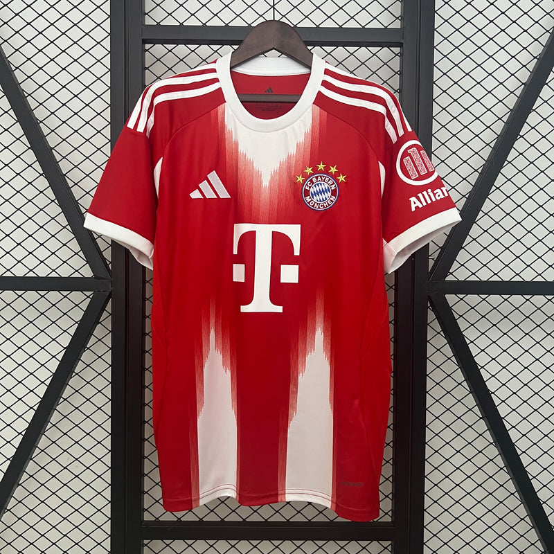 Camisa Bayern de Munique Home 25/26 Torcedor Adidas Masculino - Vermelha