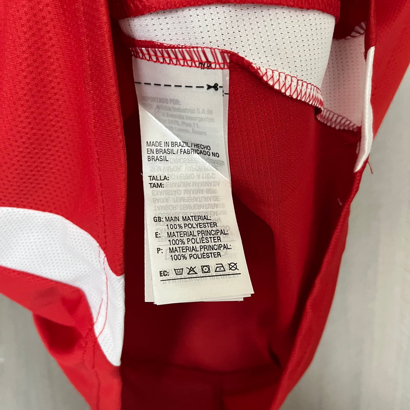 Camisa Internacional Home 25/26 Torcedor Adidas Feminina - Vermelha