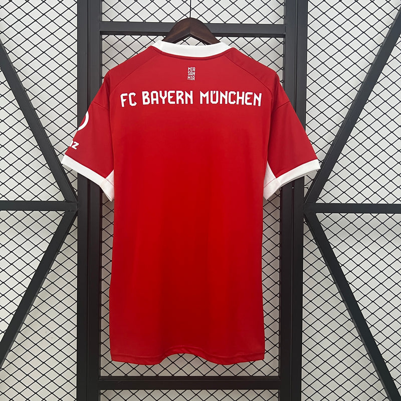 Camisa Bayern de Munique Home 25/26 Torcedor Adidas Masculino - Vermelha
