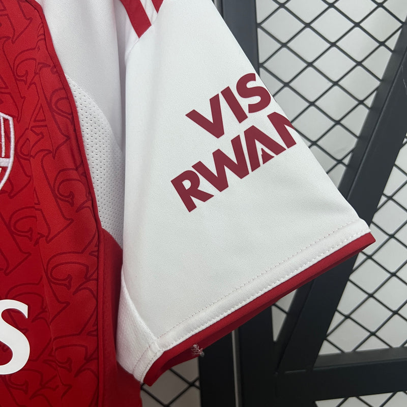 Camisa Arsenal Home 25/26 Torcedor Adidas Masculina - Vermelha