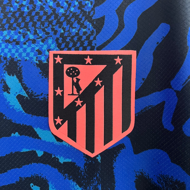 Camisa Atlético de Madrid Third 24/25 s/n° Torcedor Masculino - Azul