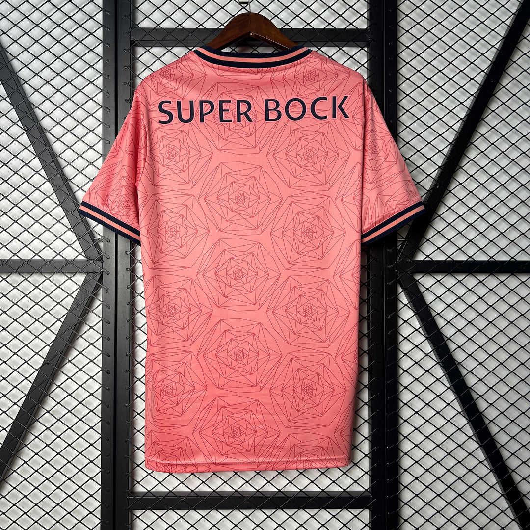 Camisa Porto Away 25/26 Torcedor New Balance Masculina - Rosa