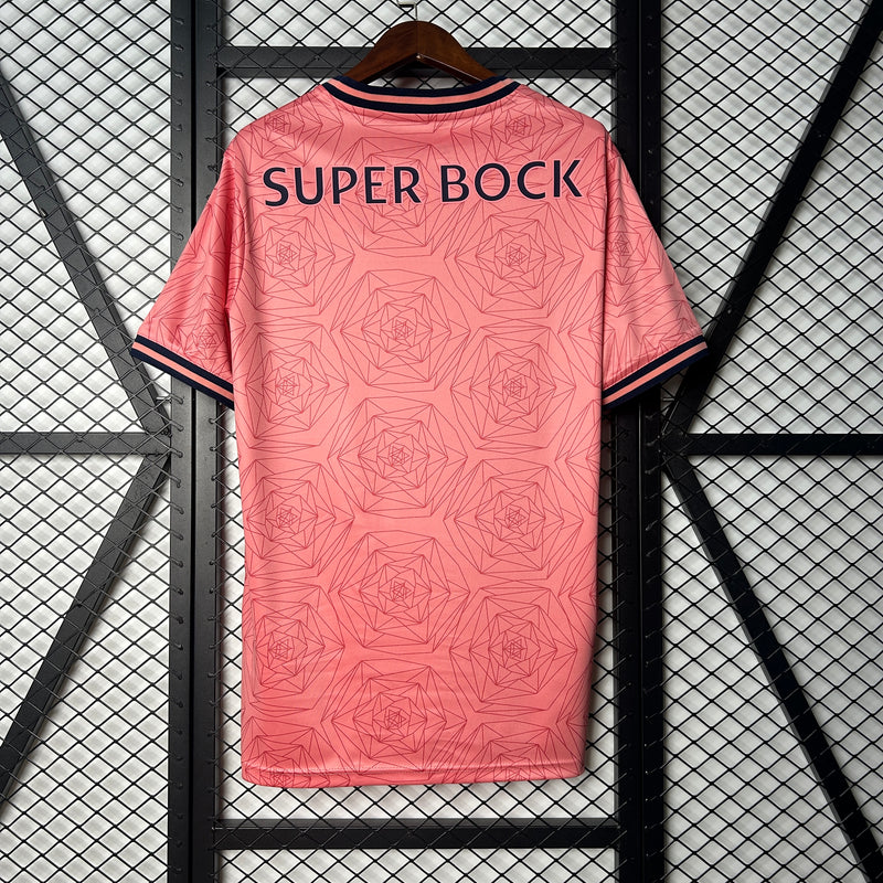 Camisa Porto Away 25/26 Torcedor New Balance Masculina - Rosa