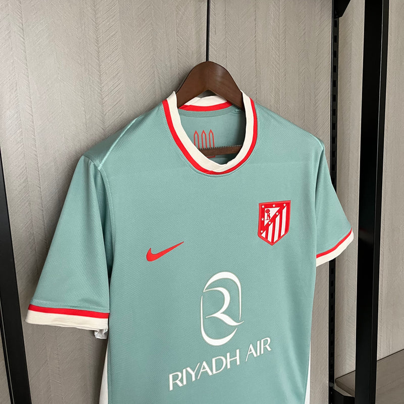Camisa Atlético de Madrid Away 24/25 Torcedor Nike Masculino - Cinza