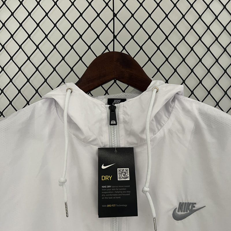 Corta-Vento Nike 24/25 - Branco e Preto