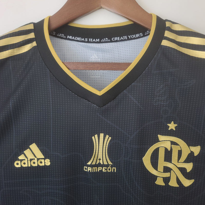 Camisa Flamengo [Tri Campeão] 23/24 Adidas - Preto