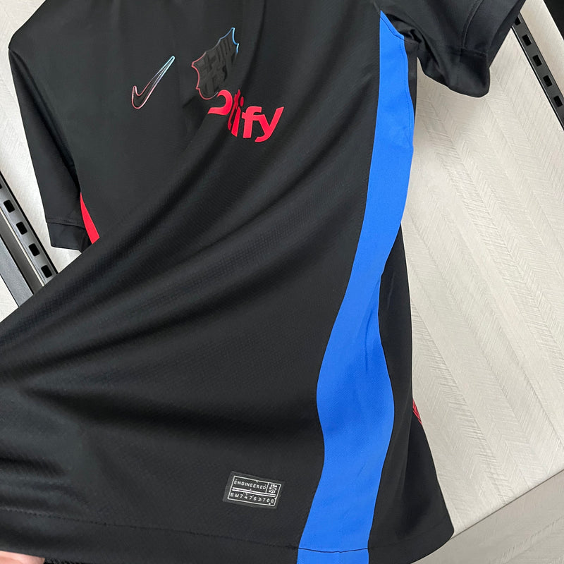 Camisa Barcelona Away 24/25 s/n° Torcedor Masculino - Preto