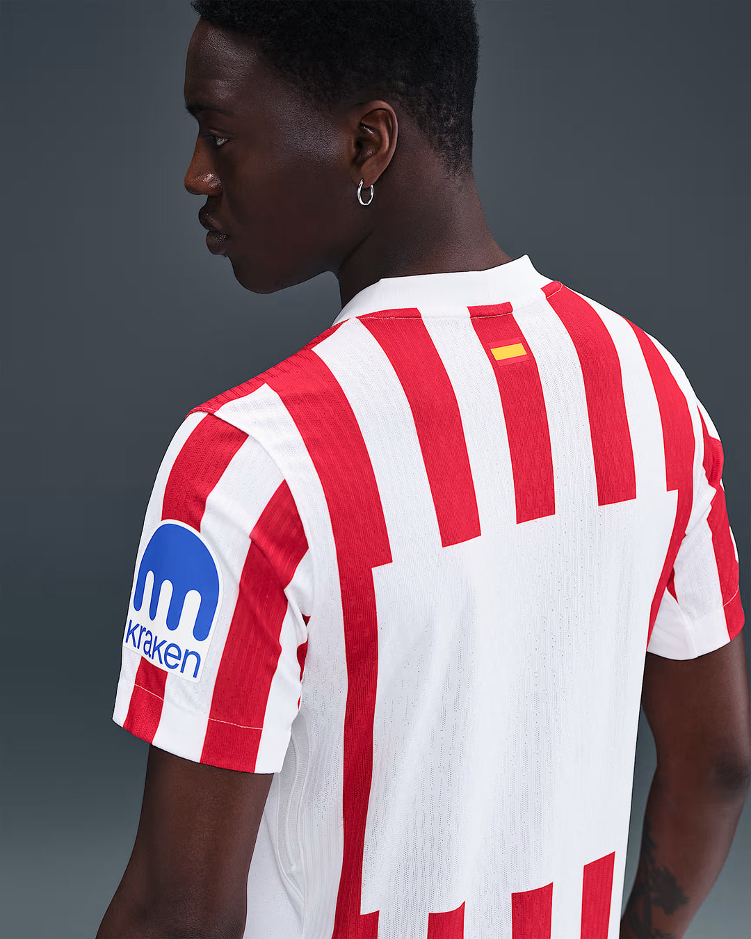 Camisa Atlético de Madrid Home 25/26 Jogador Nike Masculina - Vermelha e Branca