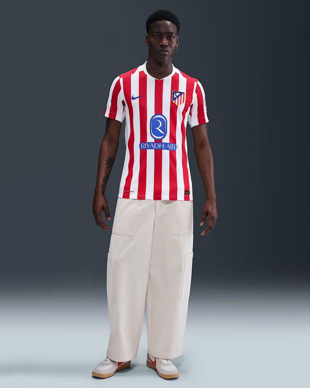 Camisa Atlético de Madrid Home 25/26 Jogador Nike Masculina - Vermelha e Branca