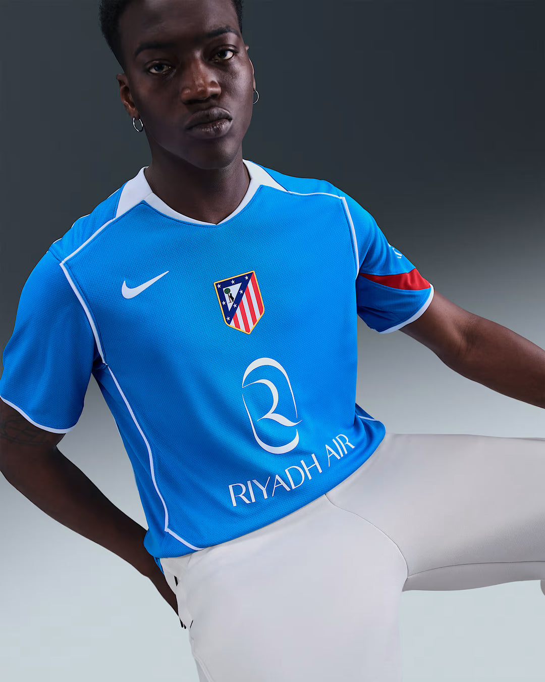 Camisa Atlético de Madrid Third 25/26 Torcedor Nike Masculino - Azul