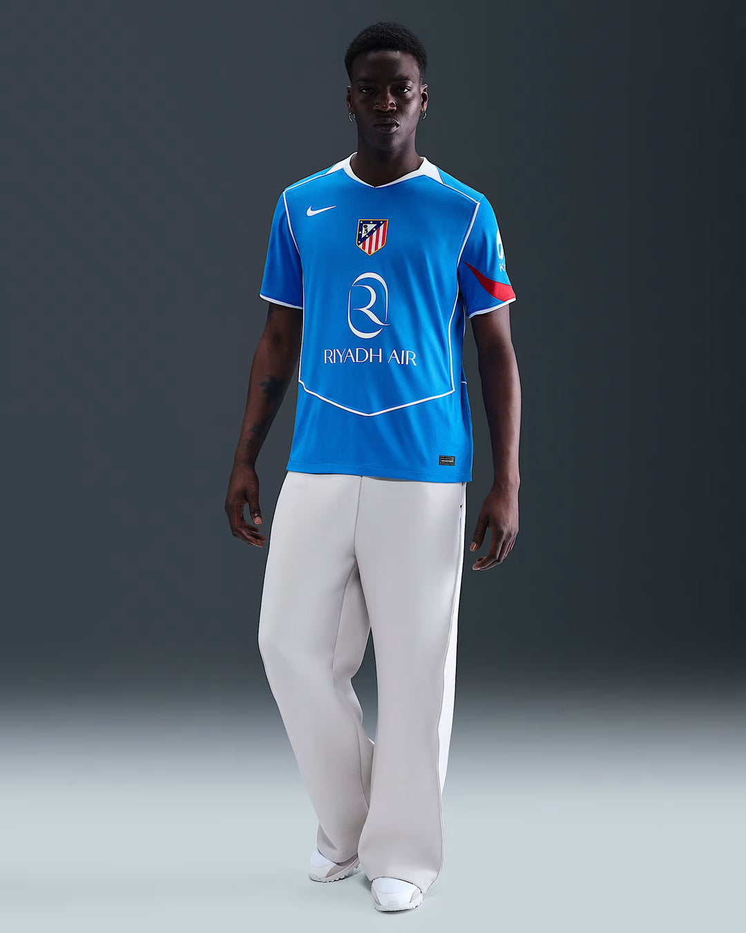 Camisa Atlético de Madrid Third 25/26 Torcedor Nike Masculino - Azul