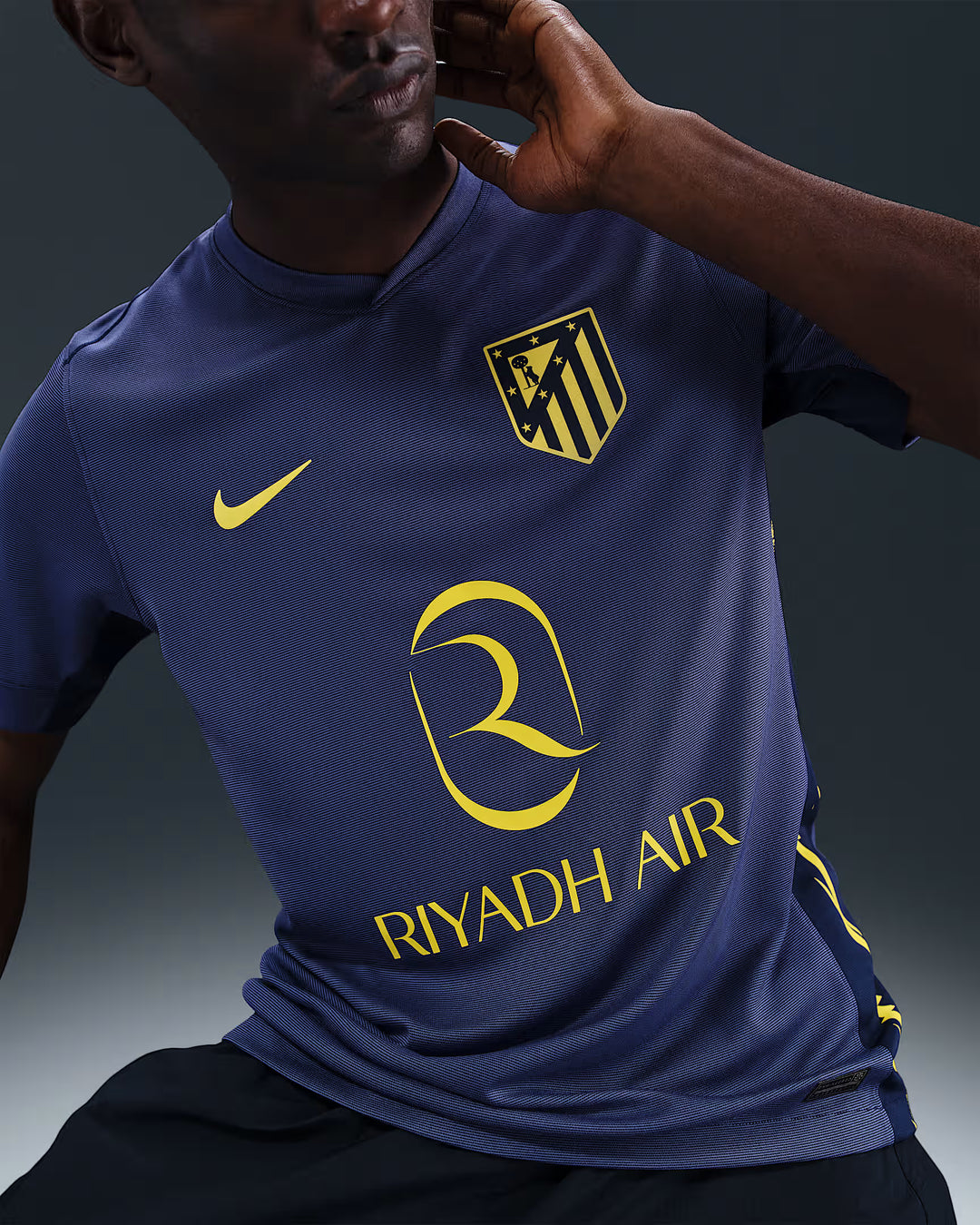 Camisa Atlético de Madrid Away 25/26 Torcedor Nike Masculino - Azul