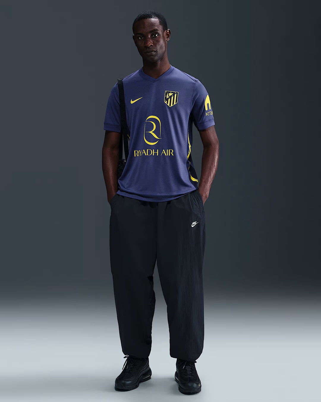 Camisa Atlético de Madrid Away 25/26 Torcedor Nike Masculino - Azul