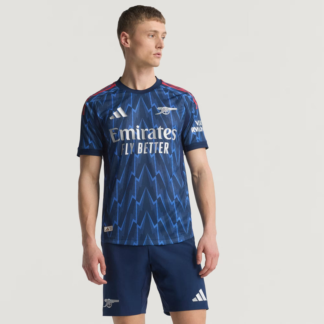 Camisa Arsenal Away 25/26 Jogador Adidas Masculina - Azul
