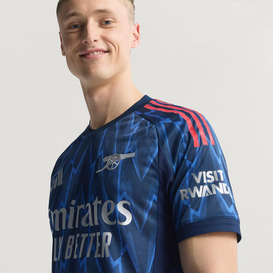 Camisa Arsenal Away 25/26 Jogador Adidas Masculina - Azul