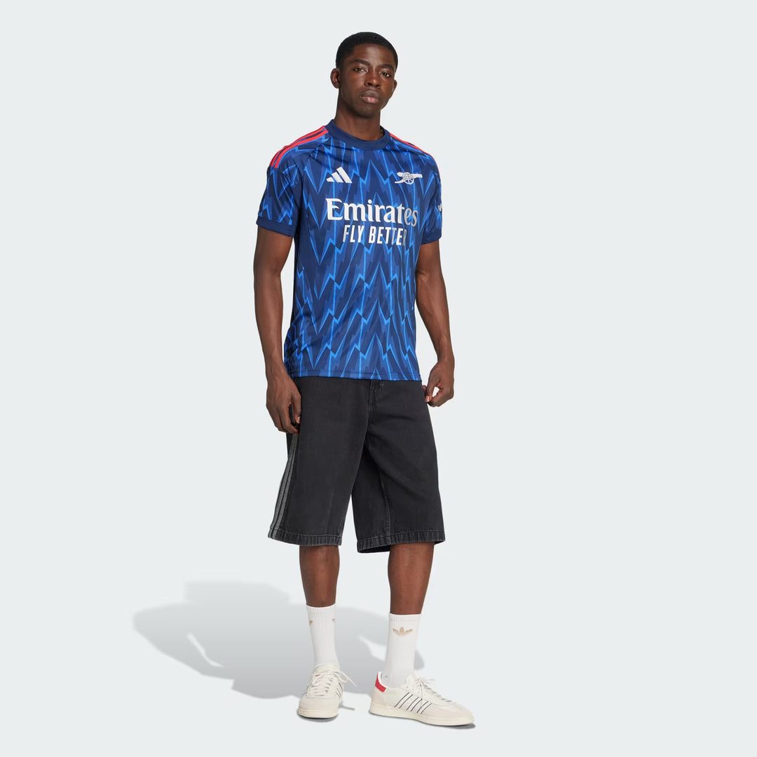 Camisa Arsenal Away 25/26 Torcedor Adidas Masculina - Azul