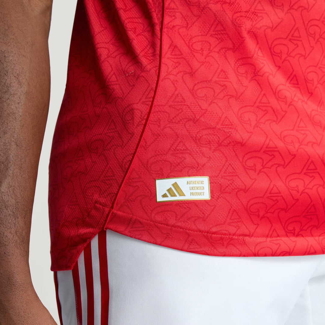 Camisa Arsenal Home 25/26 Jogador Adidas Masculina - Vermelha