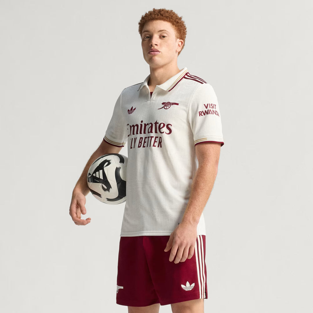 Camisa Arsenal Third 25/26 Jogador Adidas Masculina - Bege