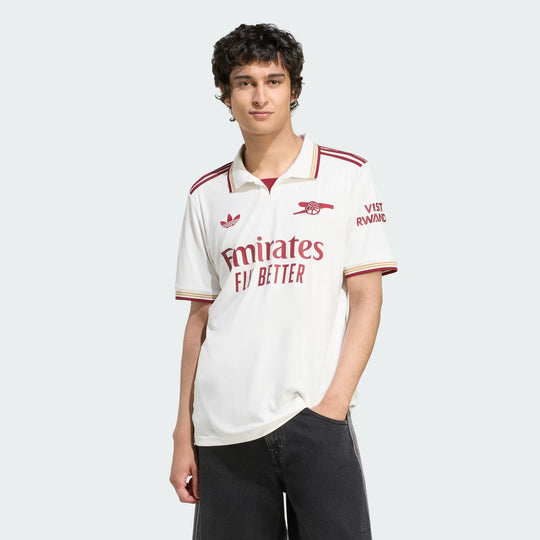 Camisa Arsenal Third 25/26 Torcedor Adidas Masculina - Bege