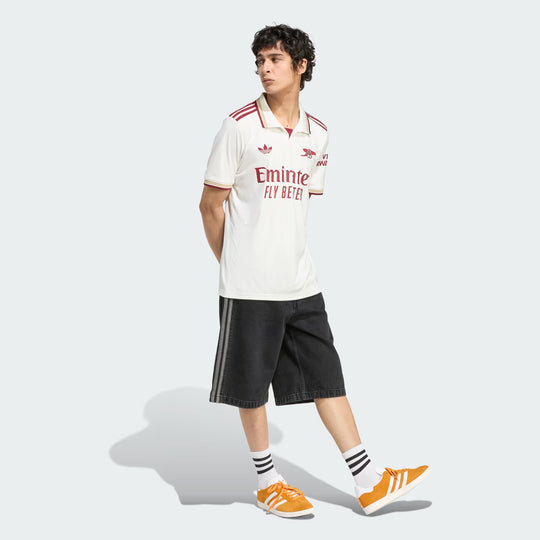 Camisa Arsenal Third 25/26 Torcedor Adidas Masculina - Bege