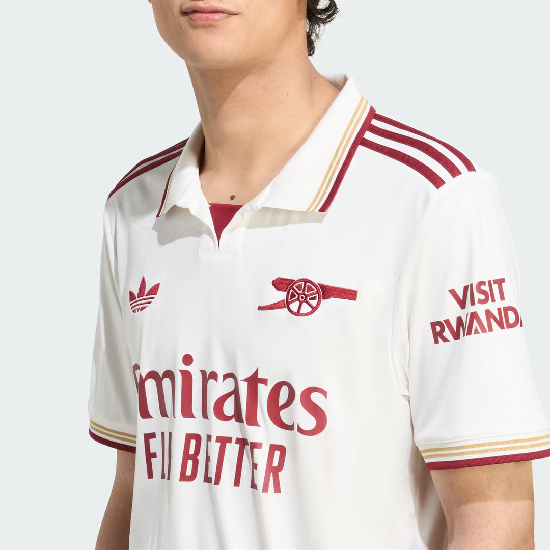 Camisa Arsenal Third 25/26 Torcedor Adidas Masculina - Bege