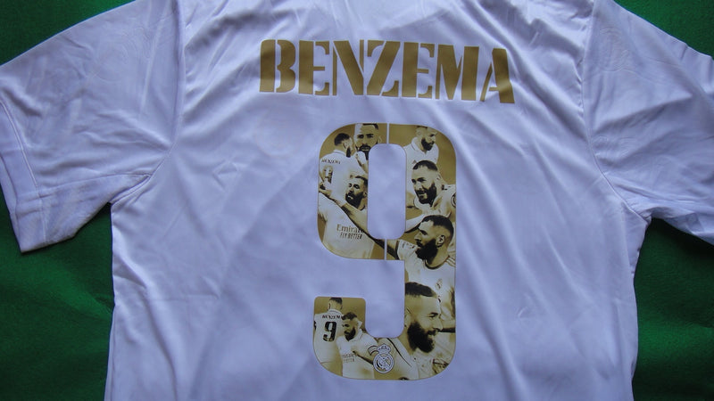 Camisa Real Madrid [Bola de Ouro - BENZEMA