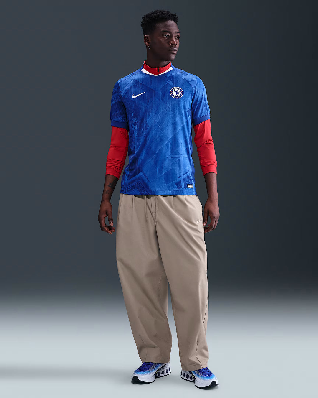Camisa Chelsea Home 25/26 Torcedor Nike Masculina - Azul