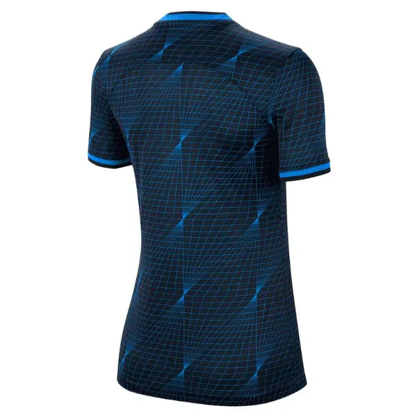 Camisa Chelsea Away 23/24 s/n° Torcedor Feminina - Azul