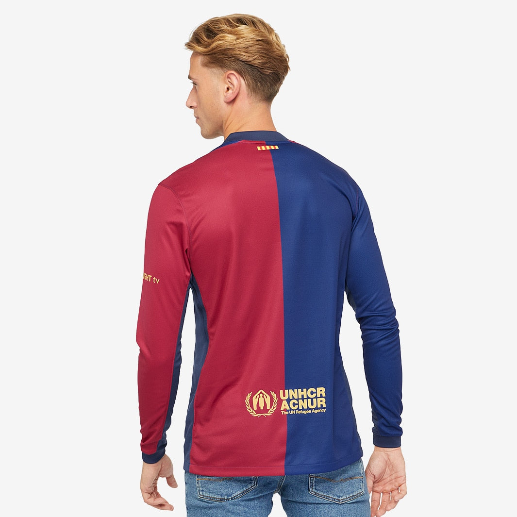 Camisa Manga Longa Nike FC Barcelona 2024/25 Torcedor