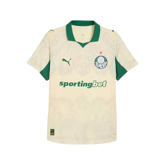 Camisa do Palmeiras Edição Especial 25/26 Torcedor Puma Masculina - Bege