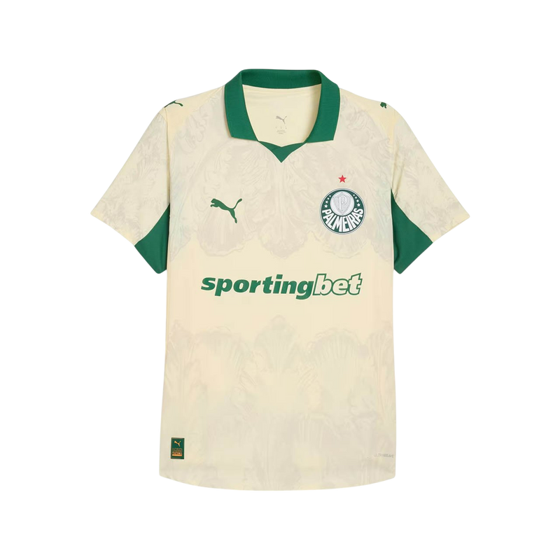 Camisa do Palmeiras Edição Especial 25/26 Torcedor Puma Masculina - Bege