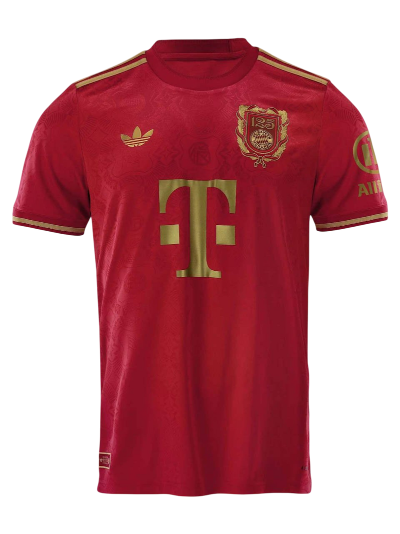 Camisa Bayern de Munique 125 Anos Torcedor Adidas Masculino - Vermelha