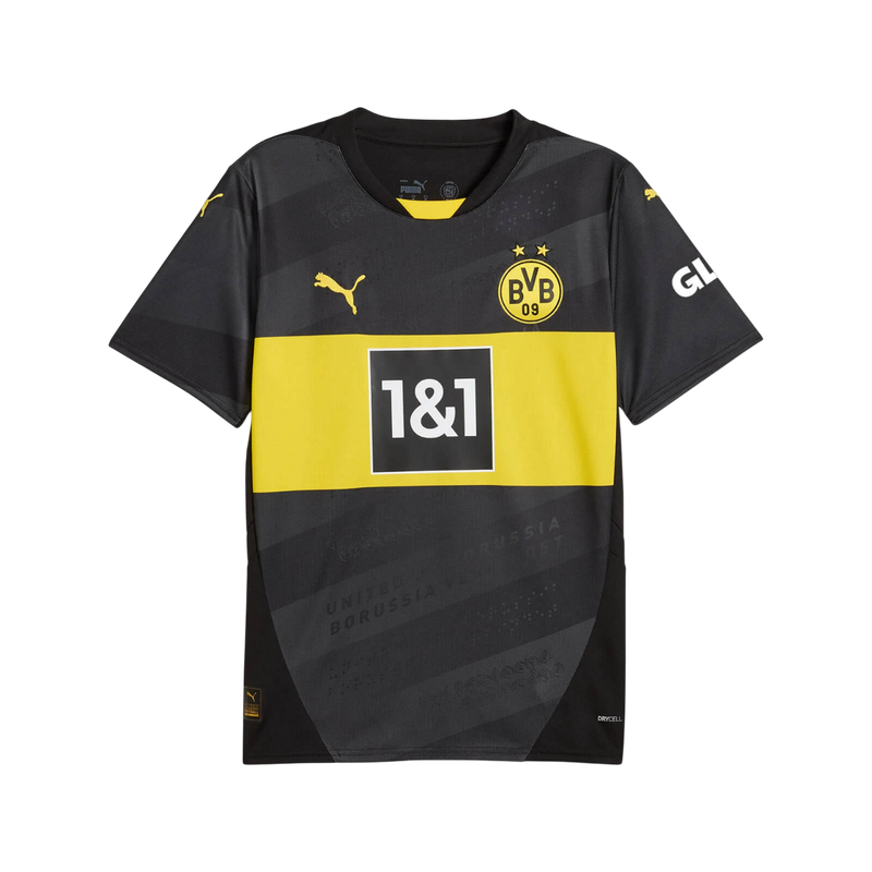 Camisa Borussia Dortmund Away 24/25 Torcedor Puma Masculino - Preta