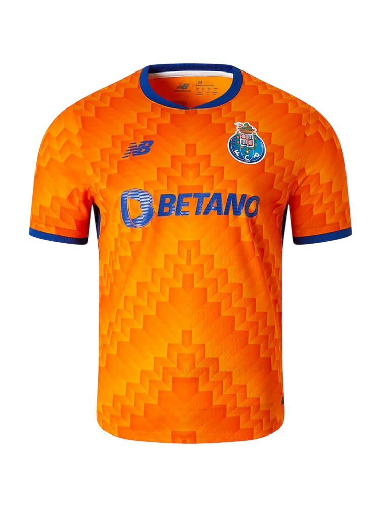 Camisa Porto Away 24/25 Torcedor New Balance Masculina - Laranja