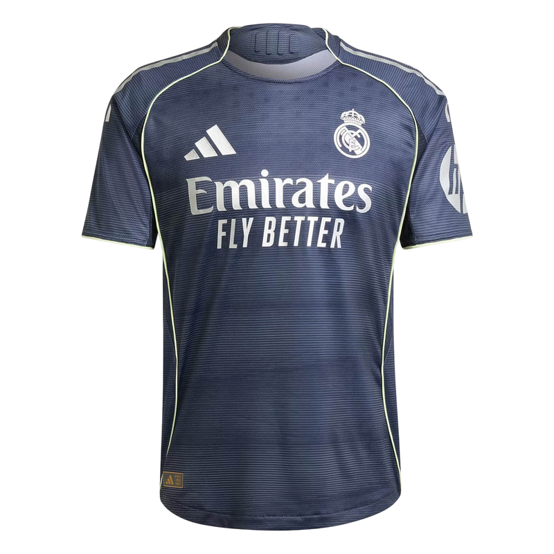 Camisa Real Madrid Away 25/26 s/n° Torcedor Adidas Masculina - Preta