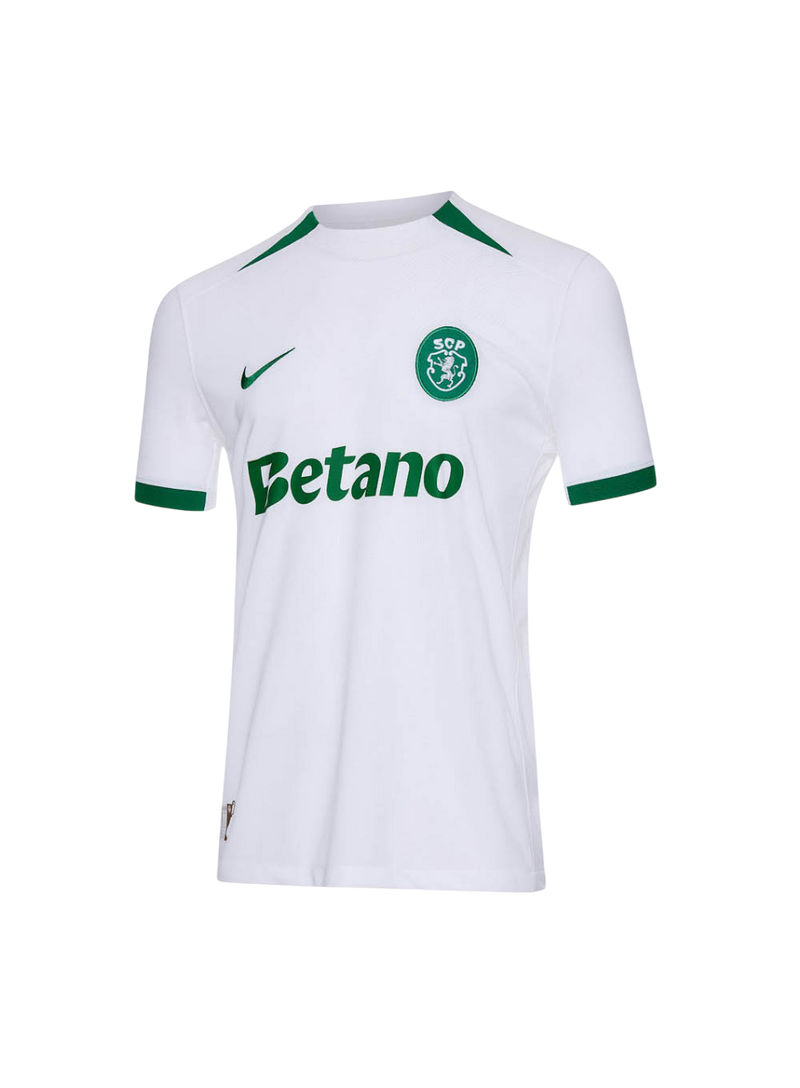 Camisa Sporting Away 24/25 Torcedor Nike Masculina - Branca