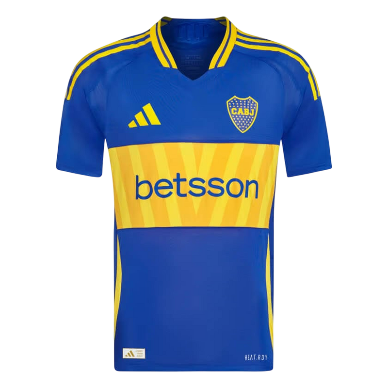 Camisa Boca Juniors Home 24/25 Torcedor Adidas Masculina - Azul e Amarela