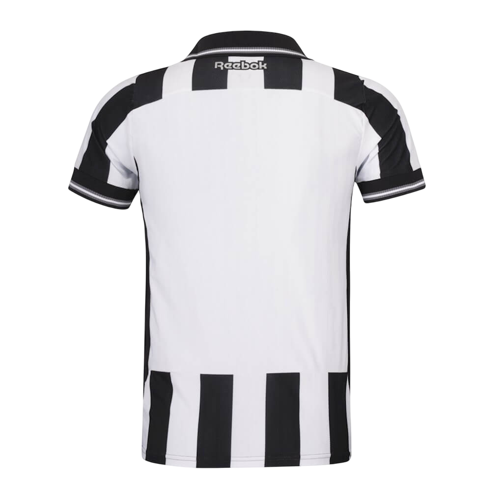 Camisa Botafogo Home 25/26 s/n° Torcedor Reebok Masculina - Branca e Preta