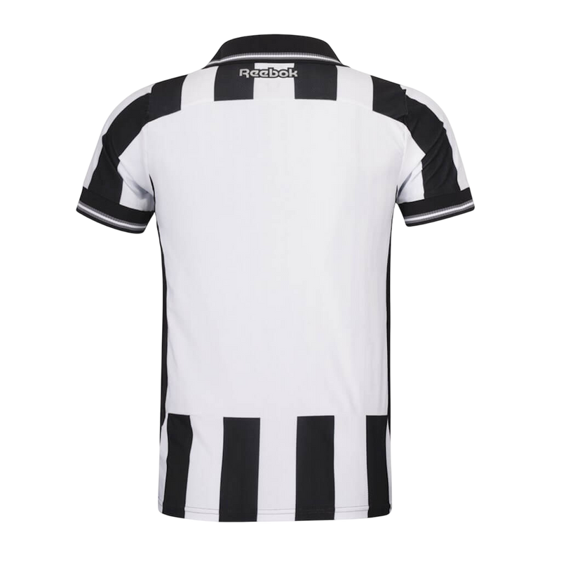 Camisa Botafogo Home 25/26 s/n° Torcedor Reebok Masculina - Branca e Preta
