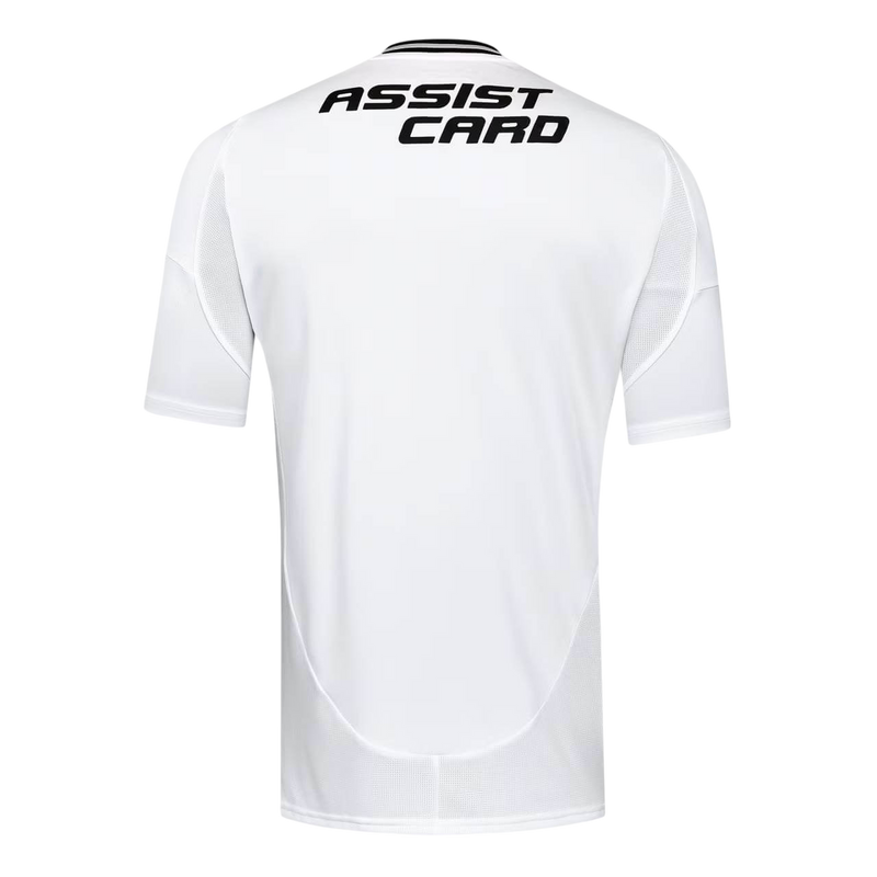 Camisa Colo-Colo Home 25/26 Torcedor Adidas Masculina - Branca
