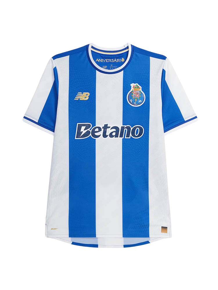 Camisa Porto Home 25/26 Torcedor New Balance Masculina - Azul