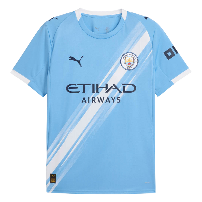 Camisa Manchester City Home 25/26 Torcedor Puma Masculina - Azul Claro