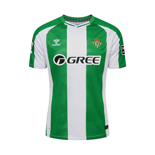 Camisa Real Betis Home 25/26 Torcedor Masculina - Verde e Branco