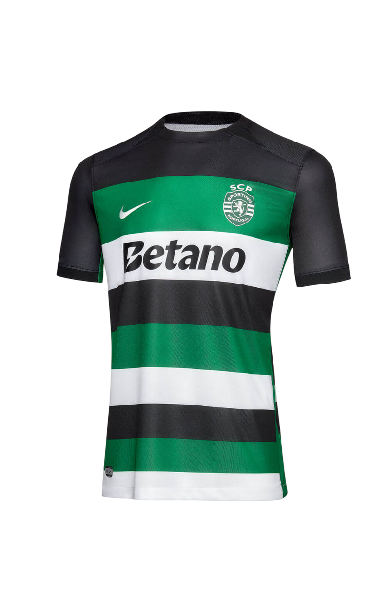 Camisa Sporting Home 24/25 Torcedor Nike Masculina - Verde e Preta