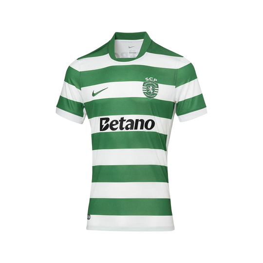 Camisa Sporting Home 25/26 Torcedor Nike Masculina - Verde e Branca