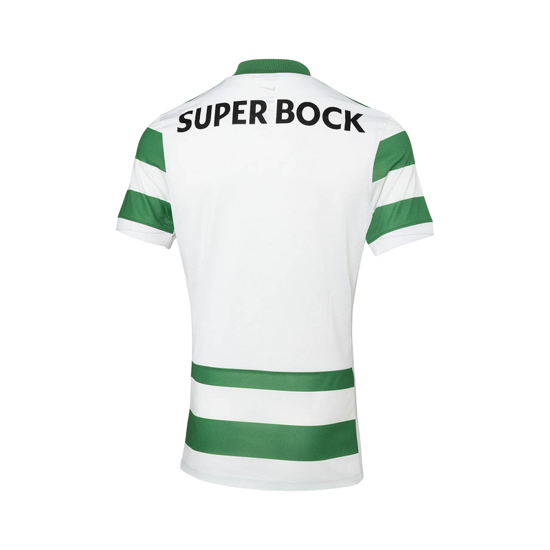 Camisa Sporting Home 25/26 Torcedor Nike Masculina - Verde e Branca