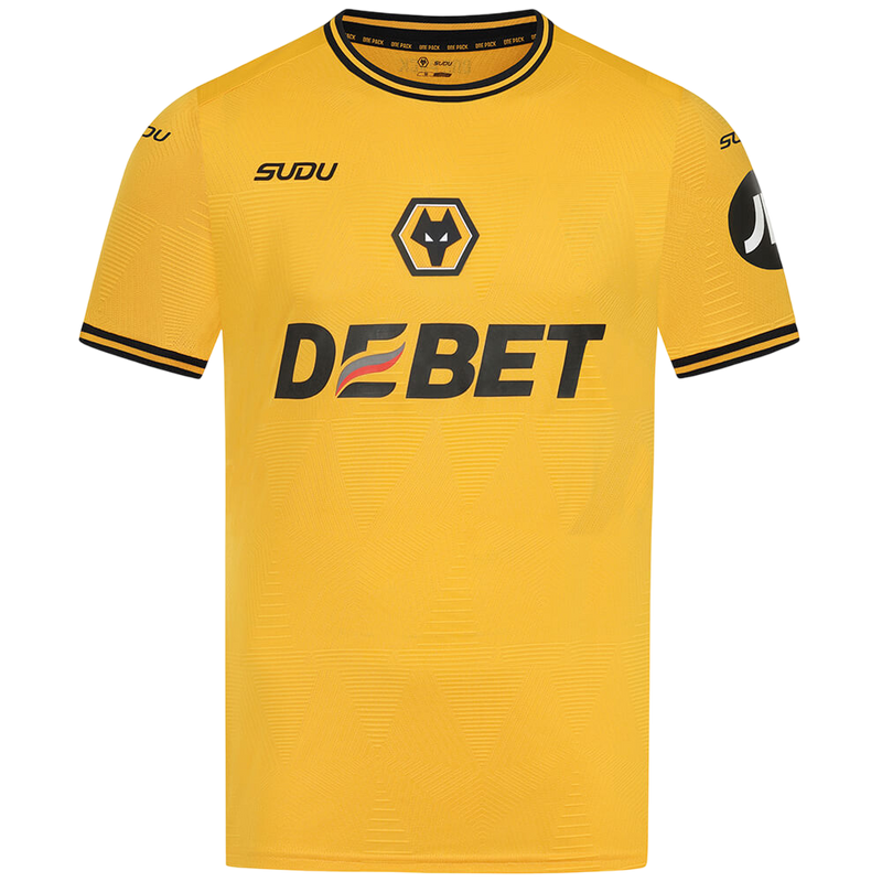 Camisa Wolves Home 24/25 s/n° Torcedor Masculina - Laranja