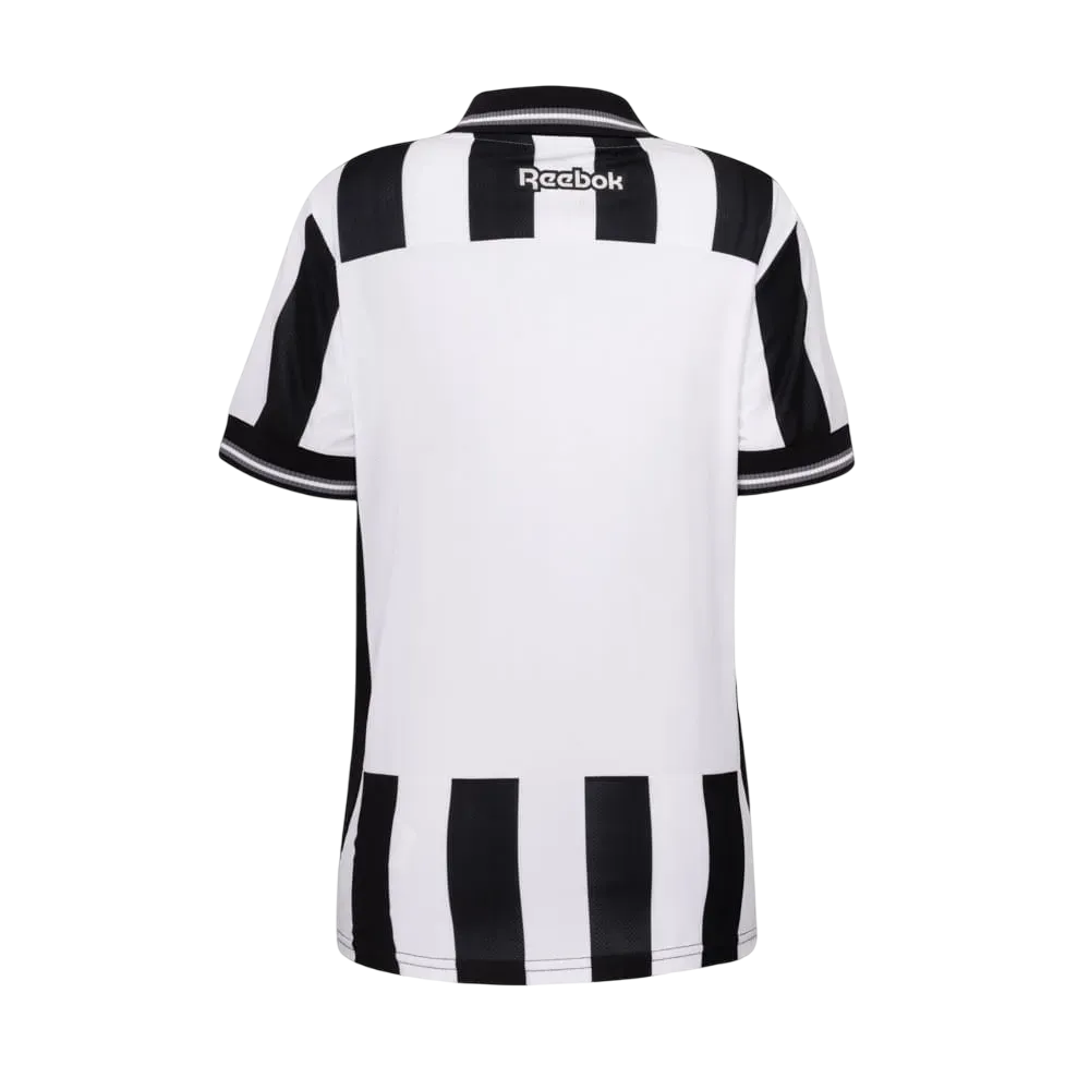 Camisa Botafogo Home 25/26 s/n° Torcedor Reebok Feminina - Branca e Preta