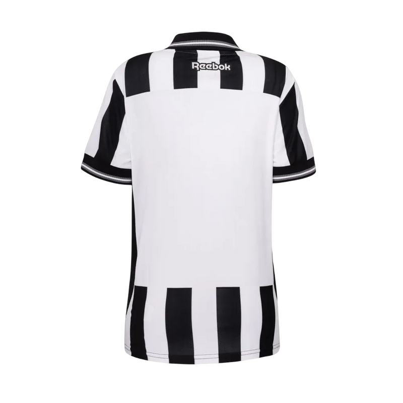 Camisa Botafogo Home 25/26 s/n° Torcedor Reebok Feminina - Branca e Preta